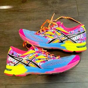 Asics Noosa Women's Running Training Multicolor Sneakers Shoes Sz 9